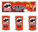 Пак чіпсів Pringles Kyushu Limited Mentaiko Flavor 3 х 53г, фото 5