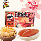Пак чіпсів Pringles Kyushu Limited Mentaiko Flavor 3 х 53г, фото 2