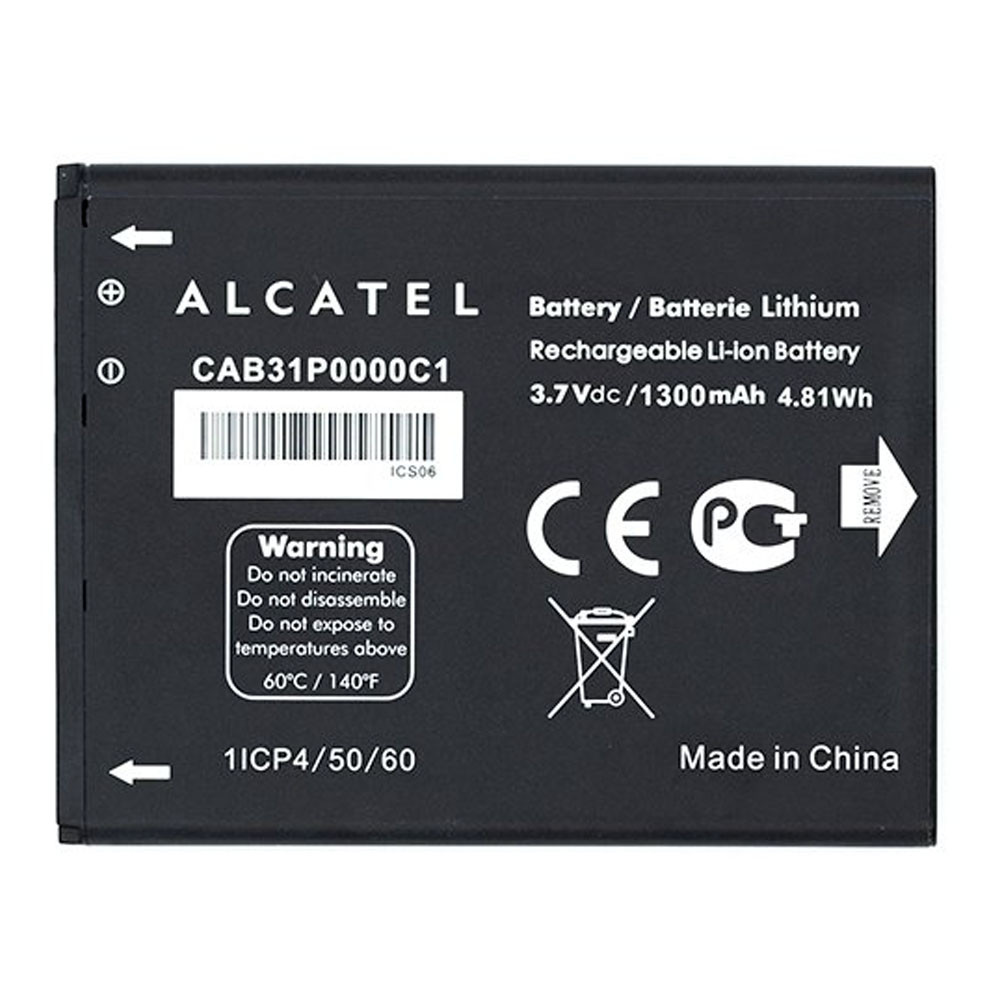 Акумулятор Alcatel BY71 / CAB1300007C1 / CAB31P0000C1 (1500 mAh)