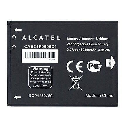 Акумулятор Alcatel BY71 / CAB1300007C1 / CAB31P0000C1 (1500 mAh), фото 1