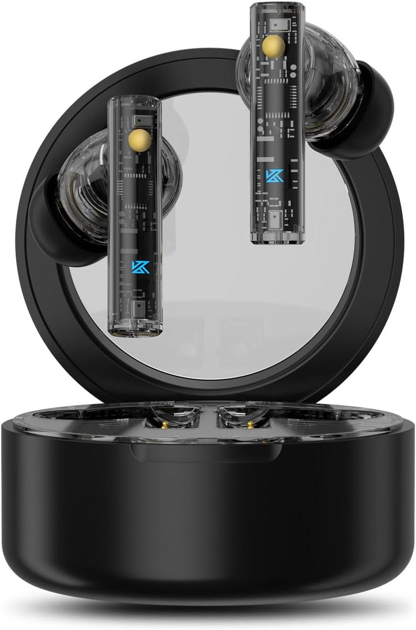 ⇒ KZ Carol - бездротові tws навушники з BT5.3, Hybrid ANC, магніти N52, 6 micro, IPX5, 7+42г. звуку!