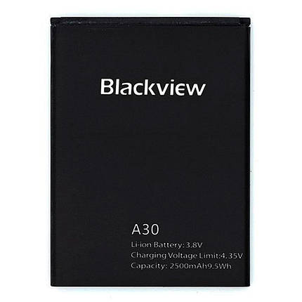 Акумулятор Blackview A30 (2500 mAh), фото 1