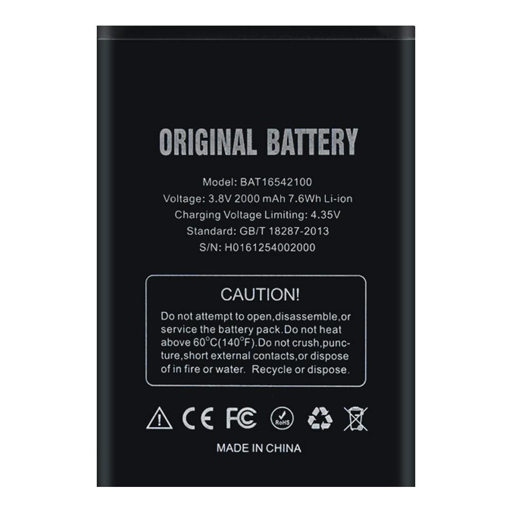 Акумулятор Doogee BAT16542100 (2000 mAh)