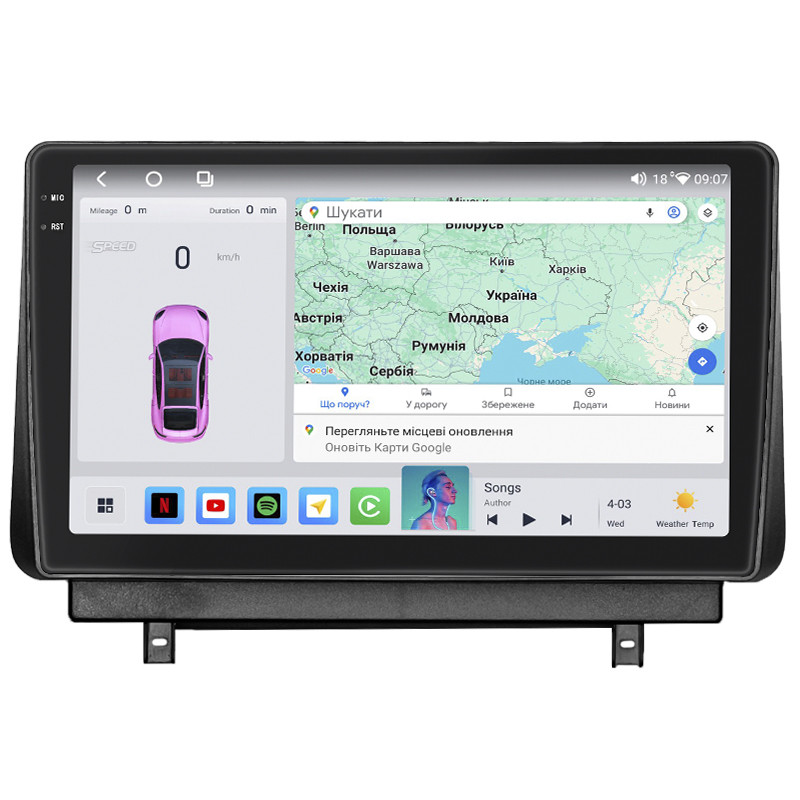 Штатна магнітола Lesko для Mazda 3 IV (BP) 2019-н.в. екран 10" 4/64 QLED CarPlay 4G Wi-Fi GPS 360 Prime 5 шт.