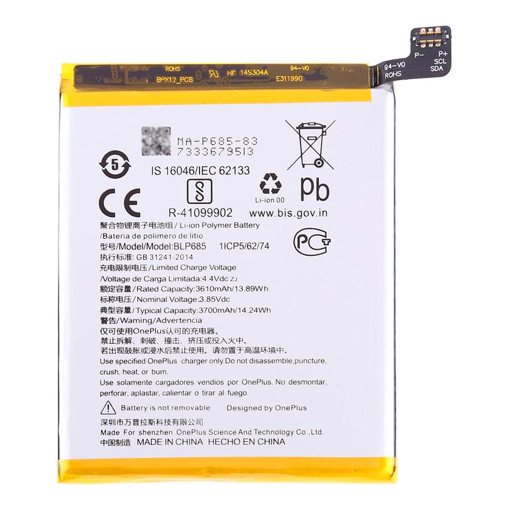 Акумулятор OnePlus BLP685 для OnePlus 6T (3300 mAh)