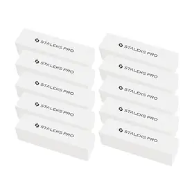 Бафи для манікюру 150 грит Staleks Pro Expert 51 прямокутні одноразові, 10 шт