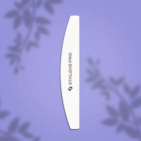 Баф шліфувальник півмісяць Staleks Expert 41 100/180 грит (10 шт)