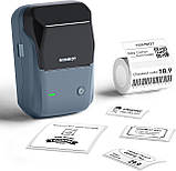 Принтер етикеток наклейок Niimbot B1, термопринтер | + рулон етикеток, фото 6