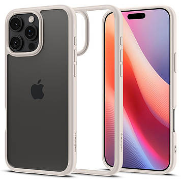 Чохол Spigen для iPhone 16 Pro - Ultra Hybrid, Natural Titanium (ACS08127)