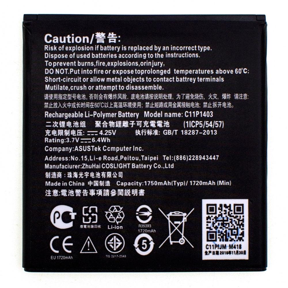 Акумулятор Asus C11P1403 (1750 mAh)