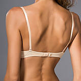 Бюстгальтер жіночий гладкий Acousma А6391 колір бєжевий Чашка B C, фото 3