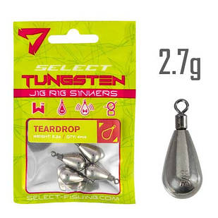 Джиг-Ріг вольфрам 2.7 г (4 шт.) Select