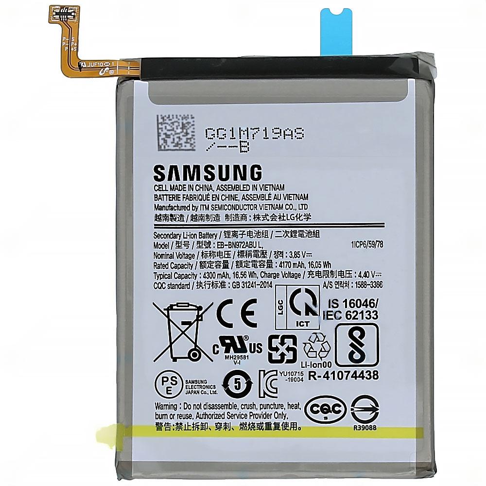 Акумулятор Samsung EB-BN972ABU для Samsung N975 Galaxy Note 10 Plus (4300 mAh) (Original)