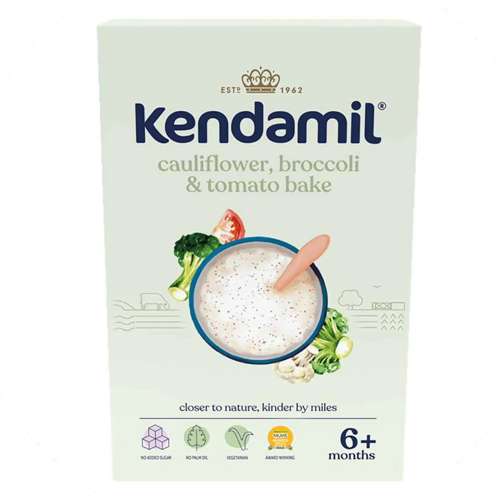 Каша Kendamil молочна з овочами з 6 міс 150 г