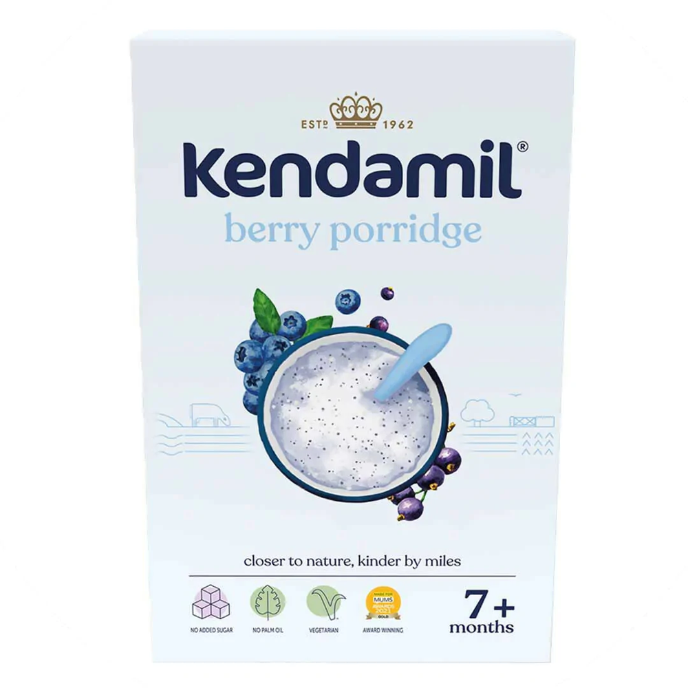 Каша Kendamil молочна з ягодами з 7 міс 150 г
