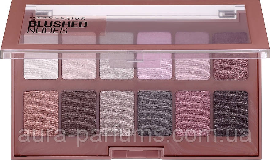 Палітра тіней для повік Maybelline La Palette Blushed Nudes
