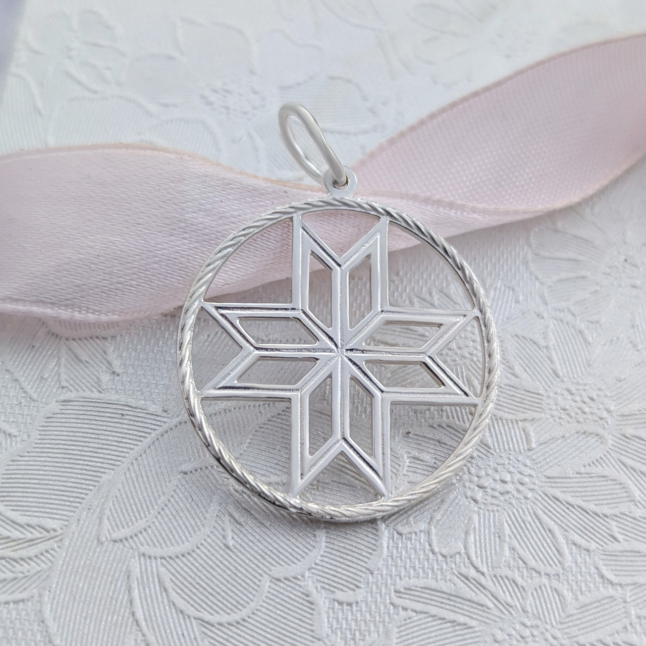 Алатир Ажур кулон оберіг амулет