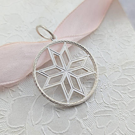 Алатир Ажур кулон оберіг амулет, фото 3