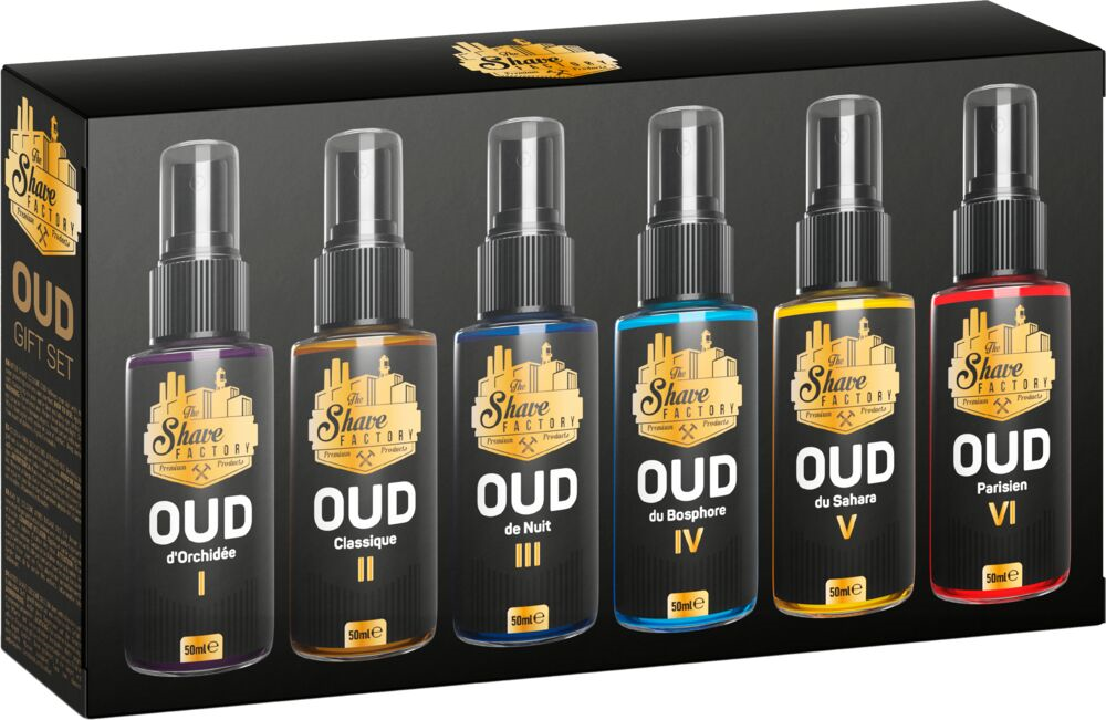 Набір одеколонів The Shave Factory Cologne №3 OUD Giftset