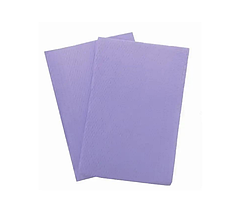 Серветки нагрудні для пацієнта 3 шарові 33х41 см 50 шт. Фіолетові