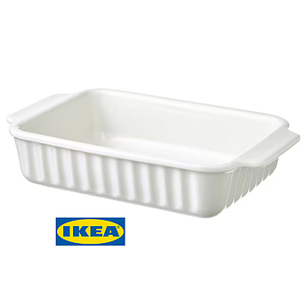 Форма для запікання IKEA POETISK Кремова 30x20 см 205.138.72
