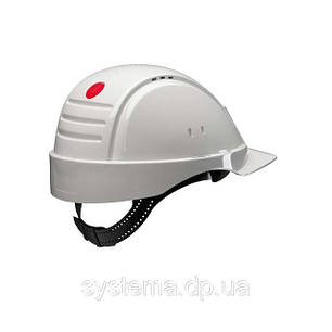 3M™ Peltor™ G2001DUV1000V-VI Захисна каска, шкіра, білий, фото 1