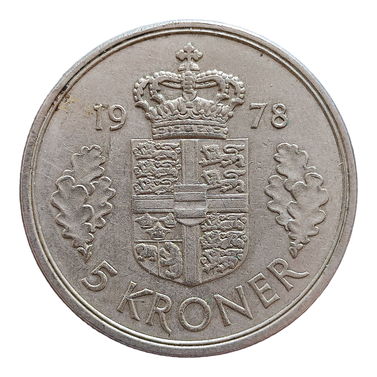 Данія 5 крон 1978