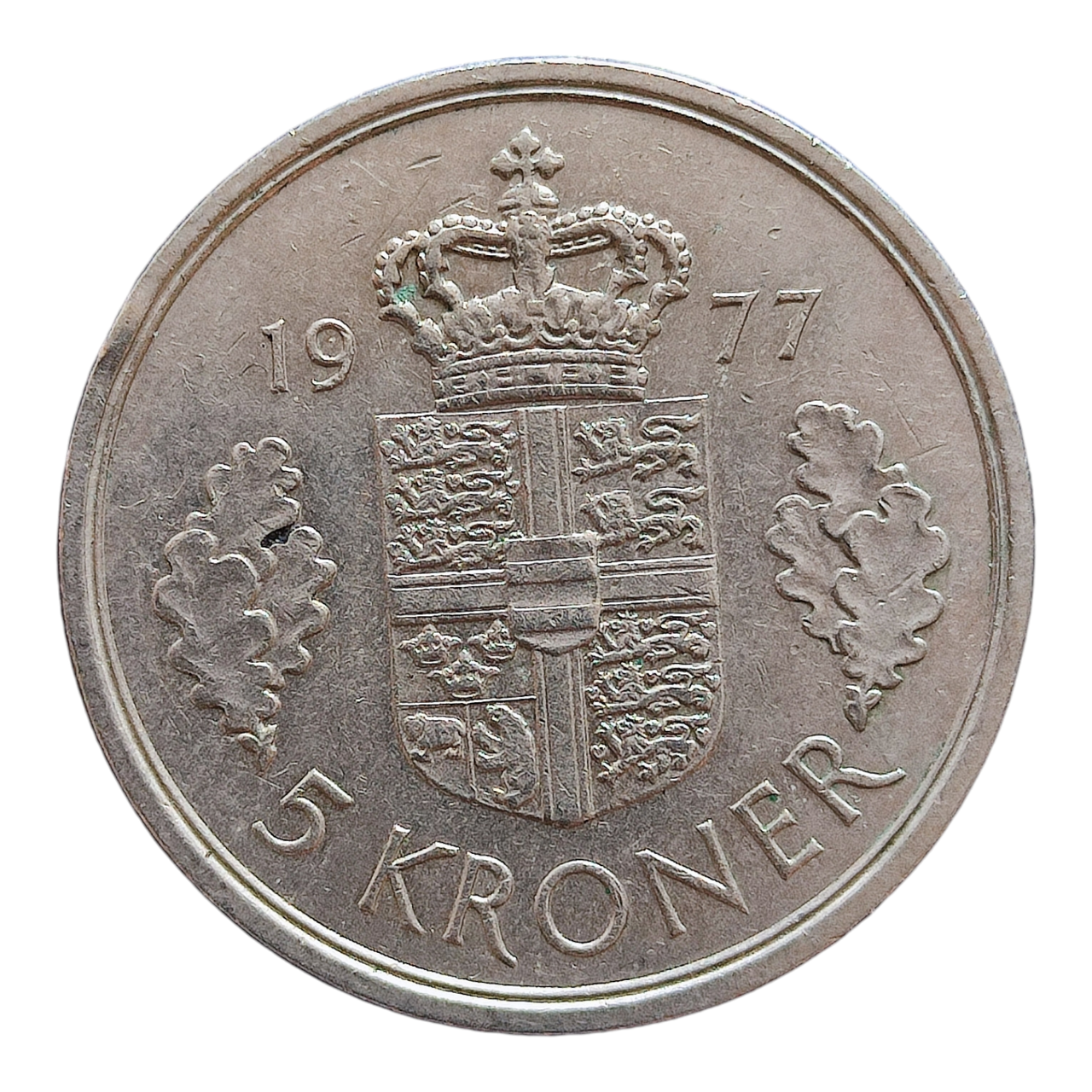 Данія 5 крон 1977