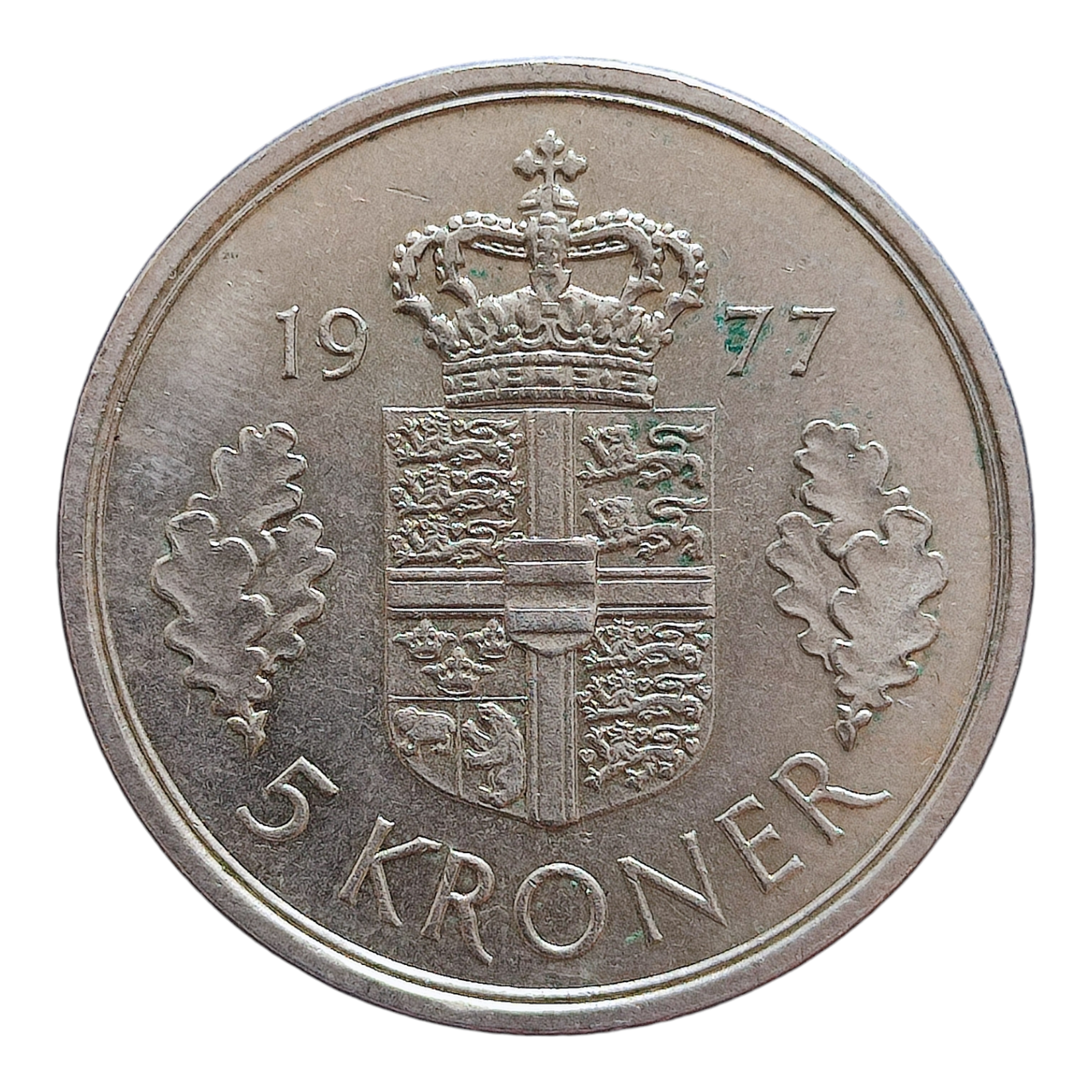 Данія 5 крон 1977