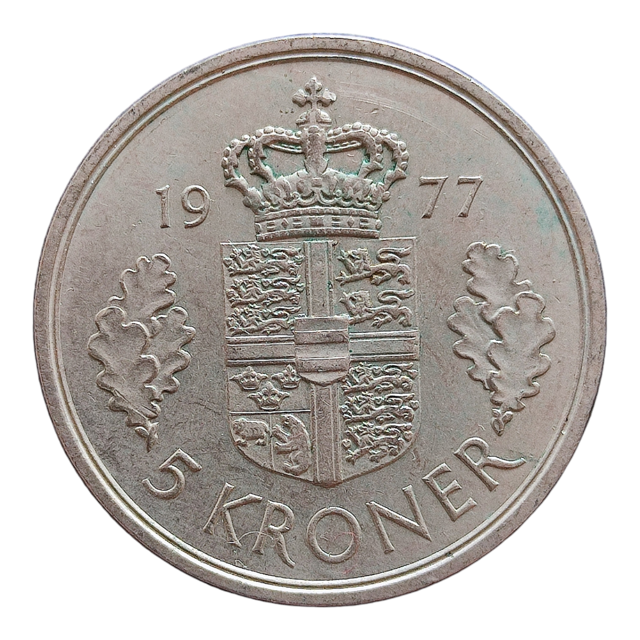 Данія 5 крон 1977
