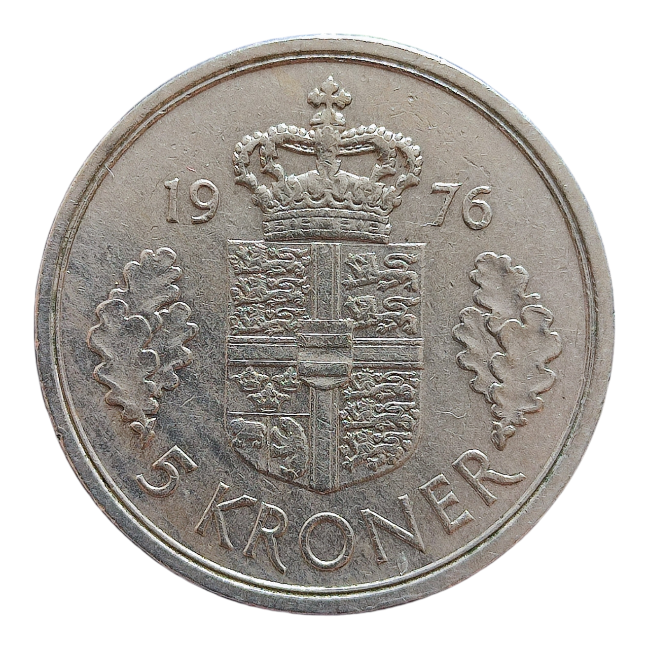 Данія 5 крон 1976