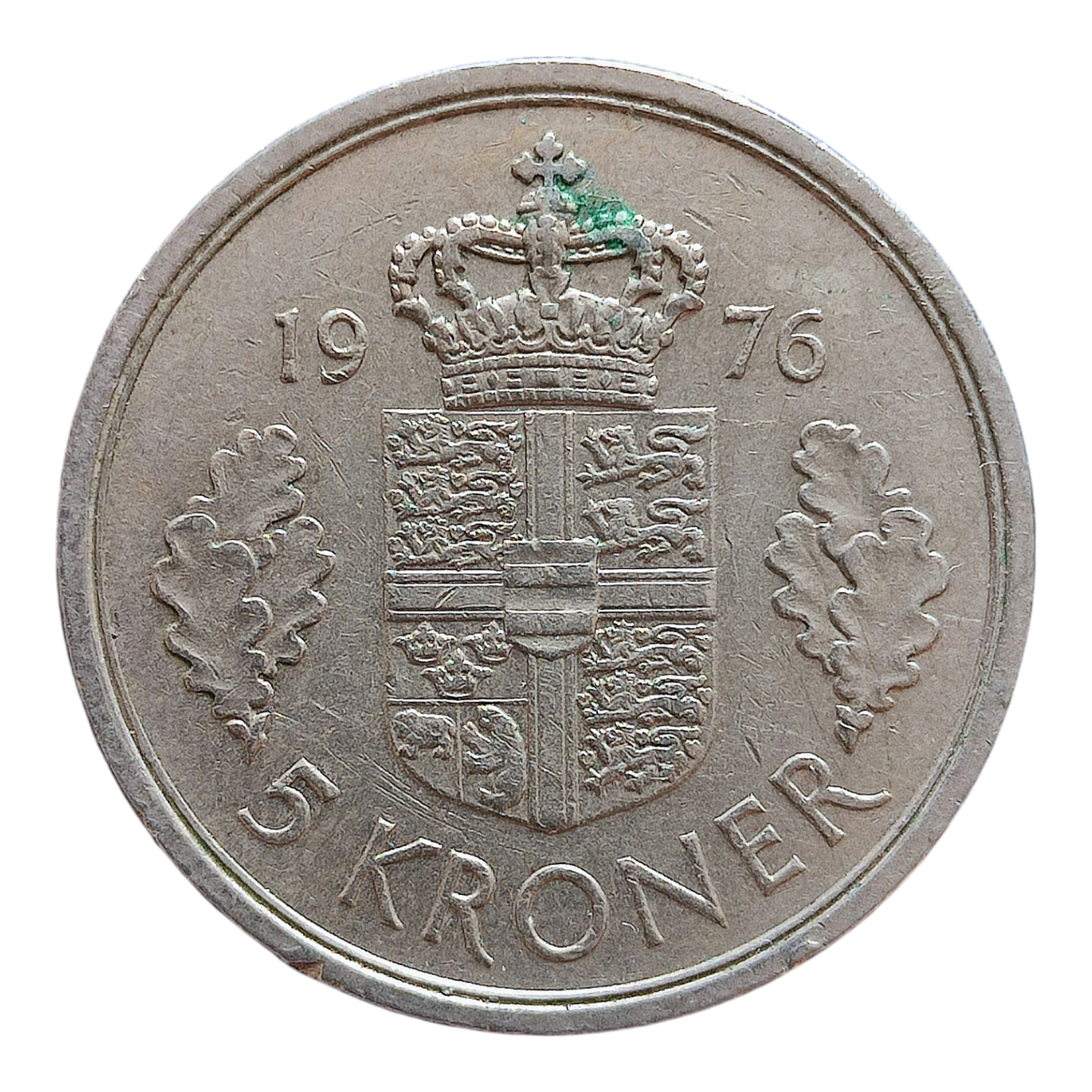 Данія 5 крон 1976