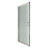 Душові двері розпашні Insana Eleja 90х190 см одоностворчасте матове скло 6мм, фото 3