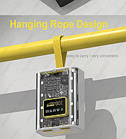 Корпус для powerbank с фонариком 4 режима освещения (18650 акб в комплект не входят)