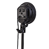 Комплект постійного студійного світла софтбокс 50х70см + Штатив 240 см + Led Лампа Кукурудза 80 Вт 4 шт, фото 5