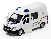 Автомодель TECHNODRIVE - MERCEDES-BENZ SPRINTER ПОЛІЦІЯ 250294, фото 5