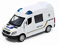 Автомодель TECHNODRIVE - MERCEDES-BENZ SPRINTER ПОЛІЦІЯ 250294, фото 8