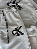 Чоловічий спортивний костюм CALVIN KLEIN M2094 сірий, фото 4
