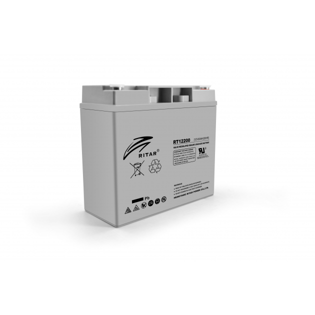 Акумуляторна батарея Ritar AGM RT12200 12V 20Ah