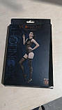 Комплект: боді та панчохи Moonlight Model 15 XS-L Black (м'ята упаковка!!!) Кітті, фото 3