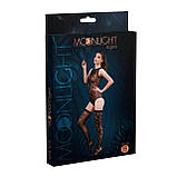 Комплект: боді та панчохи Moonlight Model 15 XS-L Black (м'ята упаковка!!!) Кітті, фото 5