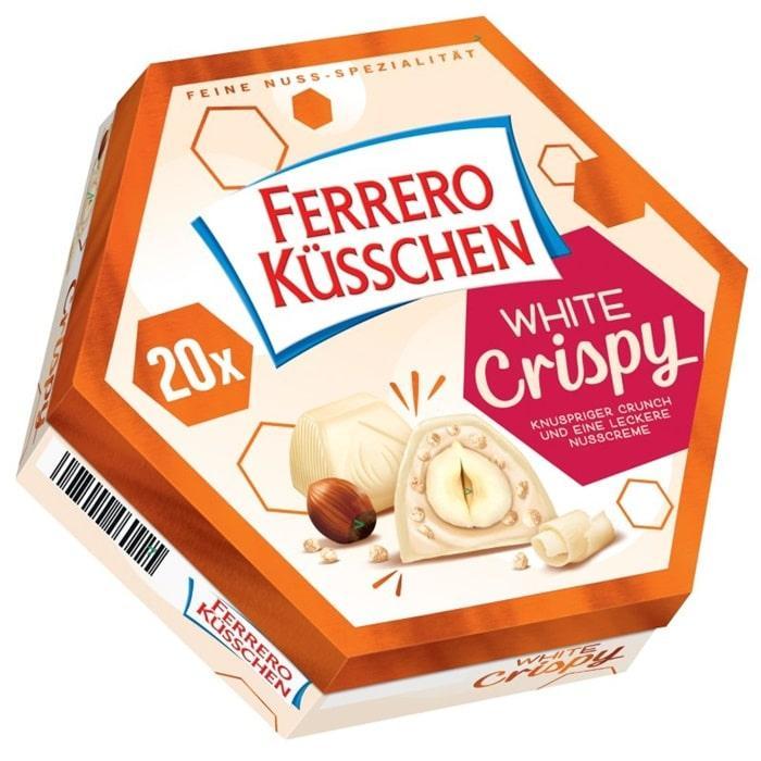 Цукерки Ferrero Kusschen White Crispy 172 г.