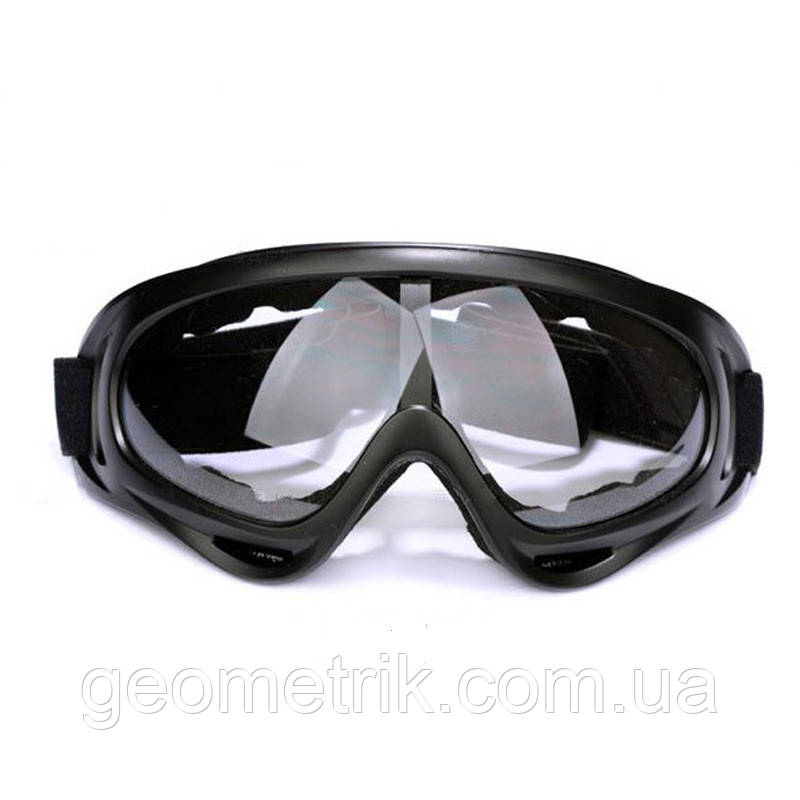 Захисні окуляри-маска x400 CLEAR LENS - пейнтбол, страйкбол, сноубординг