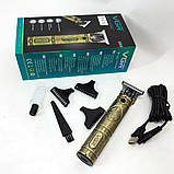 Машинка для стрижки волосся домашня, Тример для тіла чоловічий топ, Машинка чоловіча для гоління, фото 2