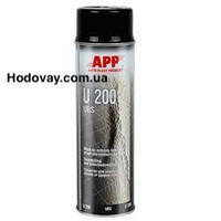 Консервант/баранчик/антигравій APP U200 500ml аерозоль чорний