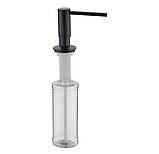 Дозатор для миючих засобів FUTURA KH301 Black Чорний матовий, фото 2