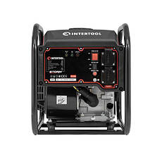 Бензиновий генератор 2.8/3 кВт, 220 В, 8 л STORM INTERTOOL DT-1330, фото 5