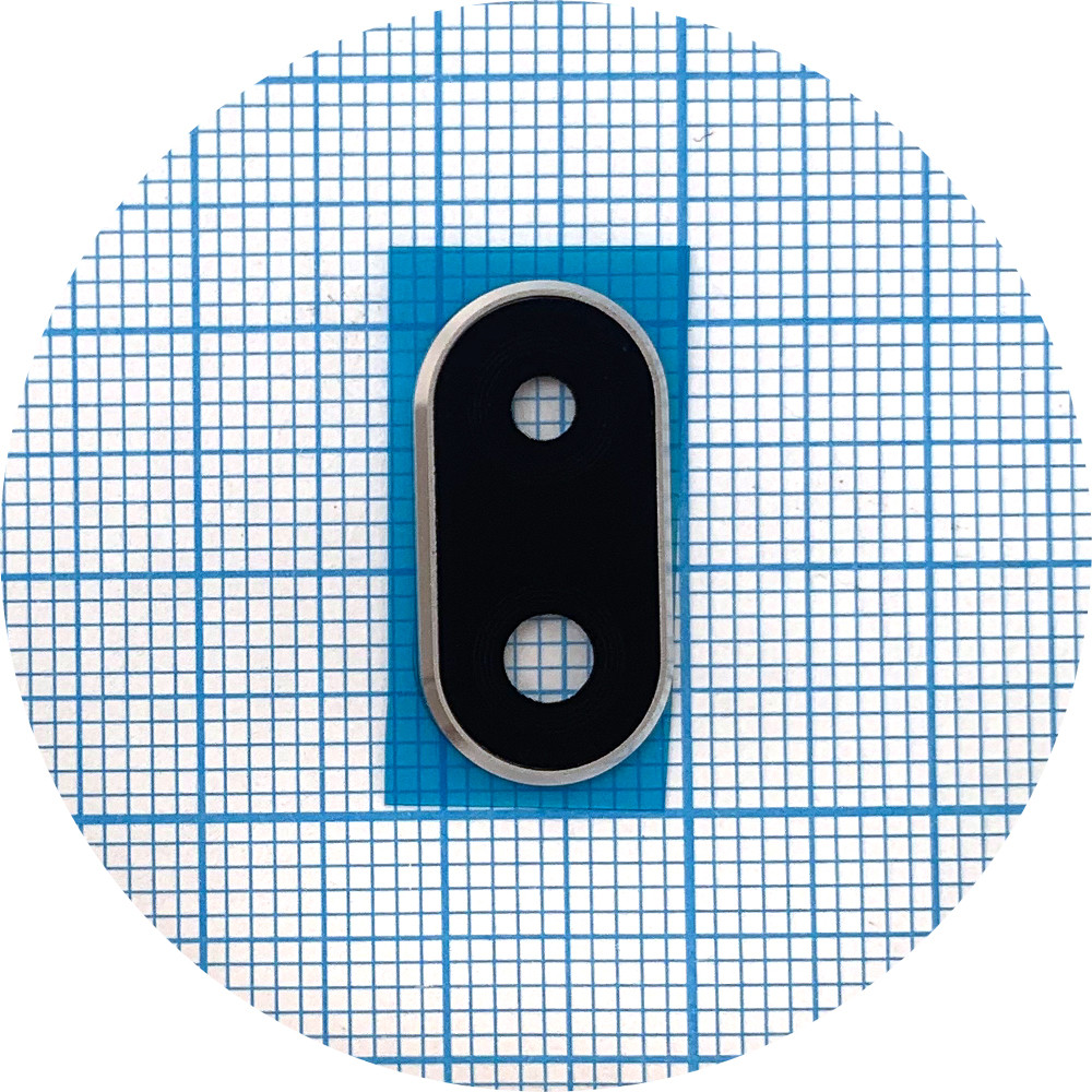 Скло камери Huawei P Smart Plus , Nova 3i (у сріблястій рамці), фото 1