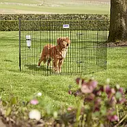 Savic Dog Park Савік Дог Парк вольєр для цуценят цинк 8 панелей (1 од-61х91см) чорний (3287_0011), фото 2