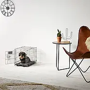 Savic Dog Residence Савік дог Резиденс клітка для собак цинк сірий 50x33x40 см (3290_0093), фото 4